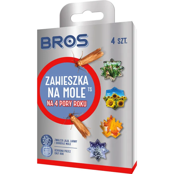 Bros - zawieszka na mole 4 pory roku 