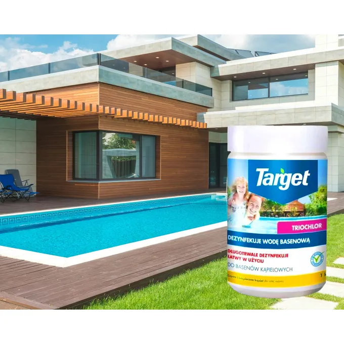 Target - chlor do basenu tabletki triochlor 1kg 5 x 200g