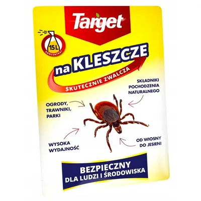 Target - środek na kleszcze 180 ml oprysk