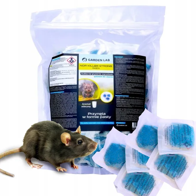 Garden Lab - Nor Killer Pasta 5 kg na nornice myszy szczury gryzonie