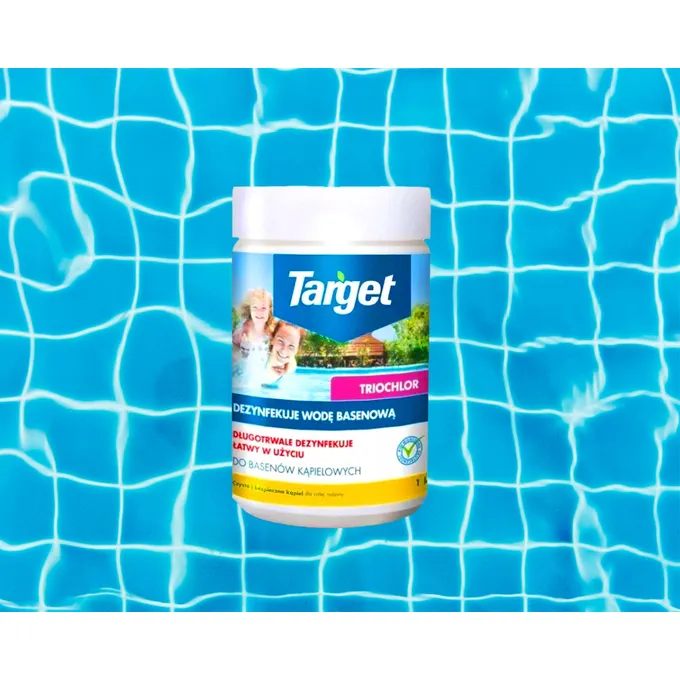 Target - chlor do basenu tabletki triochlor 1kg 5 x 200g