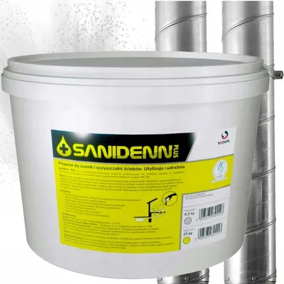 Biobakt - bakterie do szamba i oczyszczalni SANIDENN PLUS 4,5kg