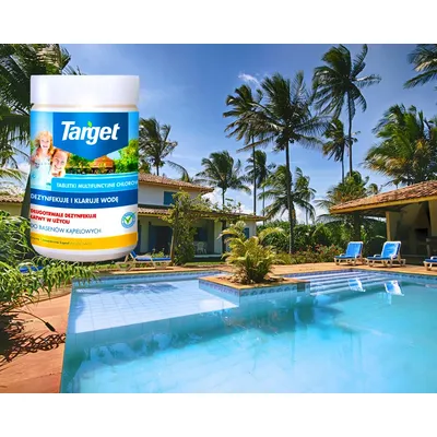 Target - chlor multi tabletki dezynfekcja wody w basenie 1kg 50 x 20g