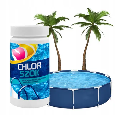 MOCNY CHLOR SZOK DO BASENU GRANULAT CHEMIA BASENOWA GAMIX 1 KG
