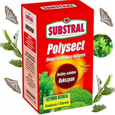 Substral - Polysect 005SL środek owadobójczy na ćmę bukszpanową, mszyce 100ml