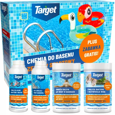 Target - Zestaw startowy 4w1 do basenu + zabawka