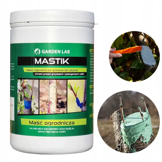 Garden Lab - maść do szczepienia drzew na rany cięte Mastik - 1kg + szpatułka