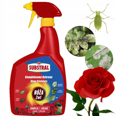 Substral - kompleksowa ochrona kwiatów róża 2w1 - 800 ml
