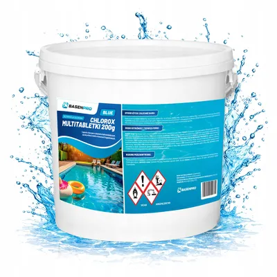 BASENPRO - Chlorox MultiTabletki BLUE 200g 3KG