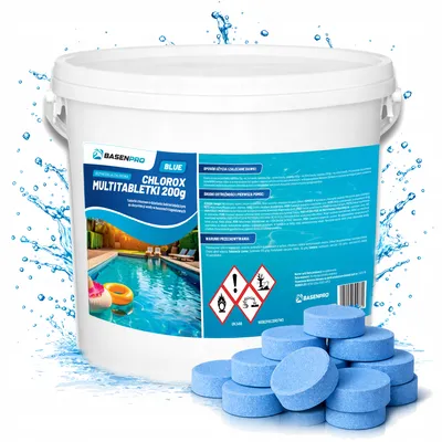 BASENPRO - Chlorox MultiTabletki BLUE 200g 3KG