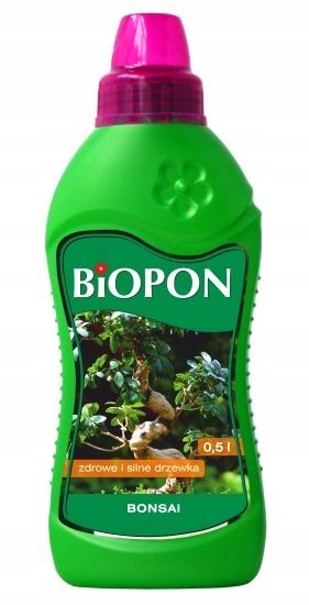 Biopon - nawz odywka do bonsai 0,5l - Bioires.pl - Wszystko do domu i  ogrodu