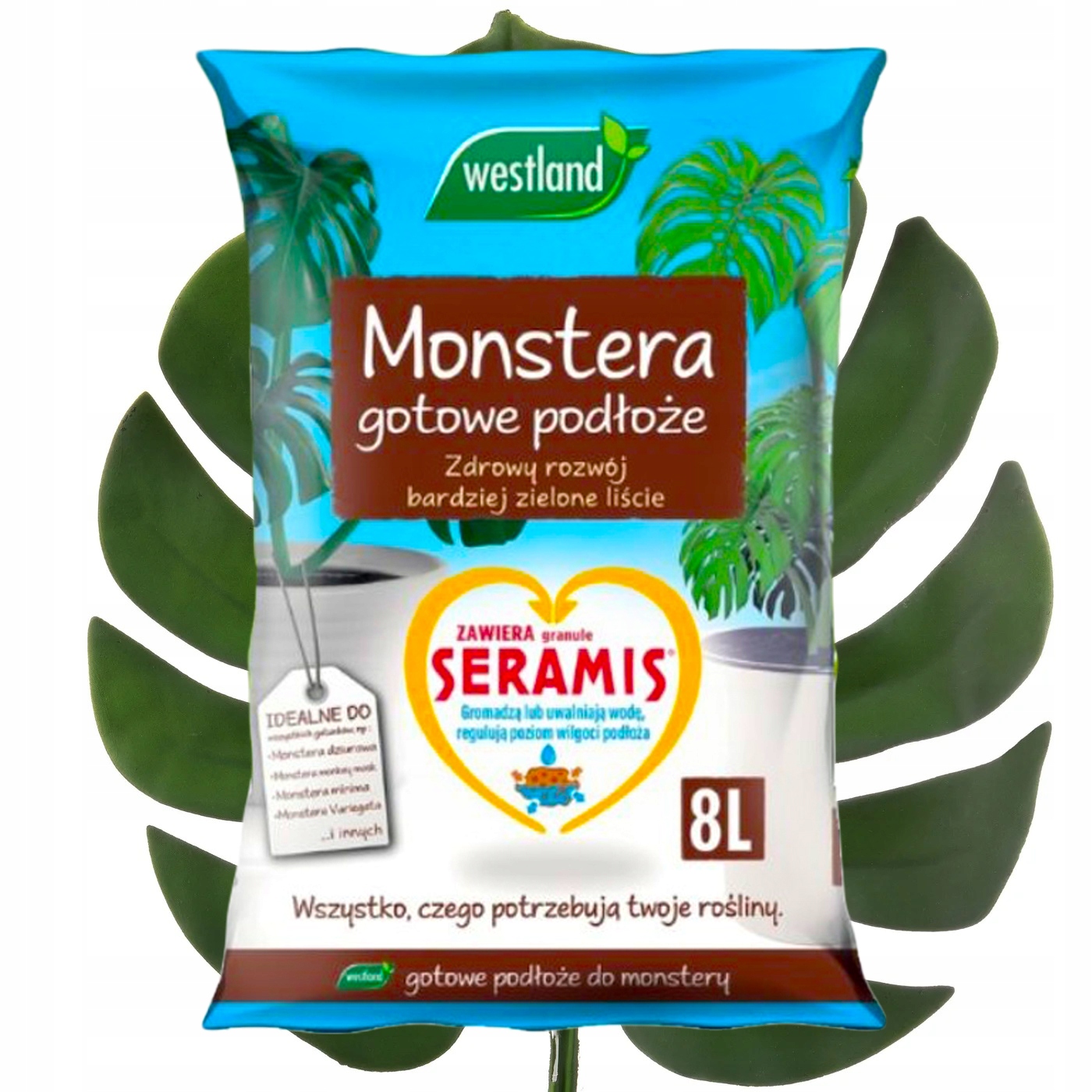 Westland - Seramis - podoe/ziemia do Monster 8L - Bioires.pl - Wszystko  do domu i ogrodu