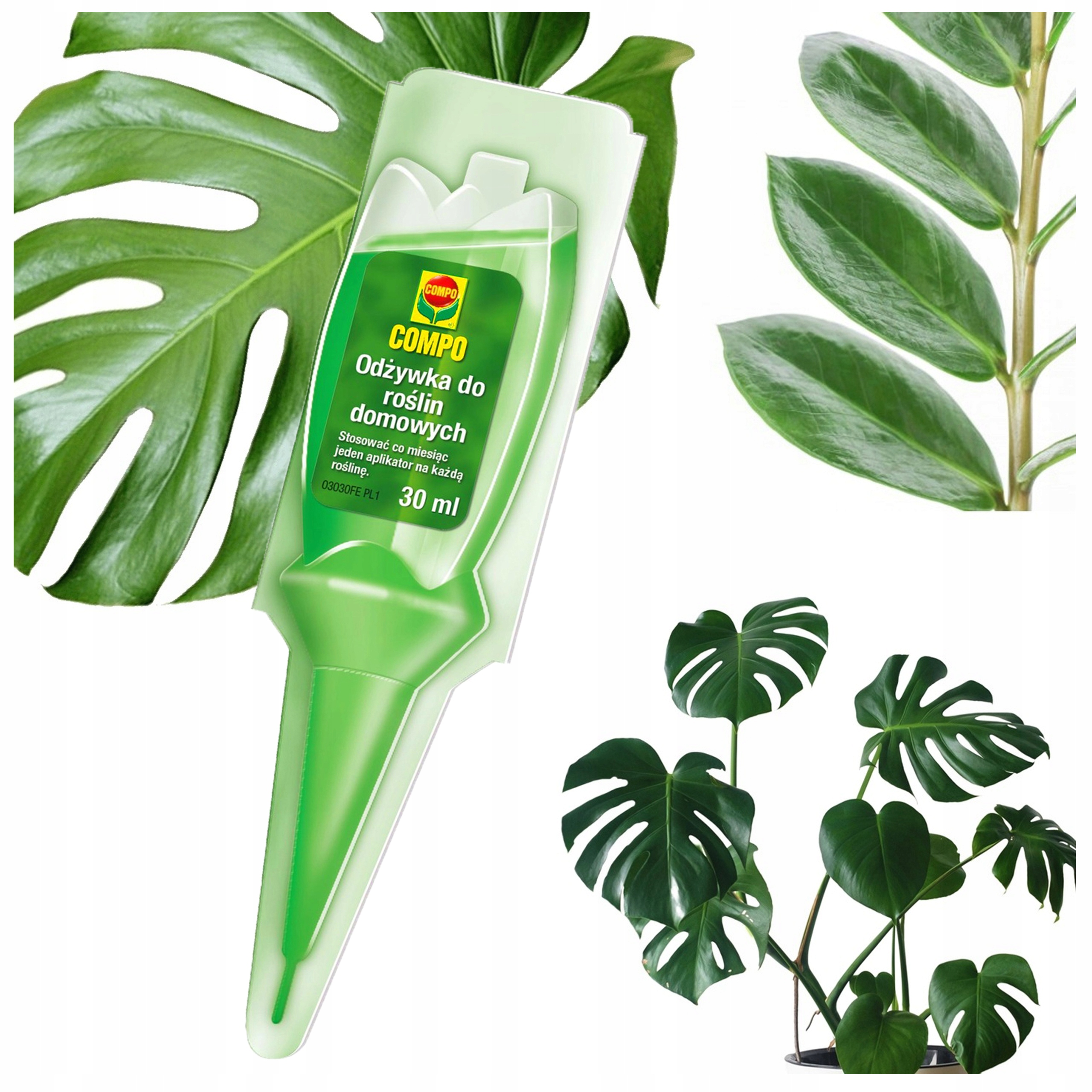 Nawz odywka do rolin zielonych domowych Monstera Dracena Palm Juka Compo  - Bioires.pl - Wszystko do domu i ogrodu